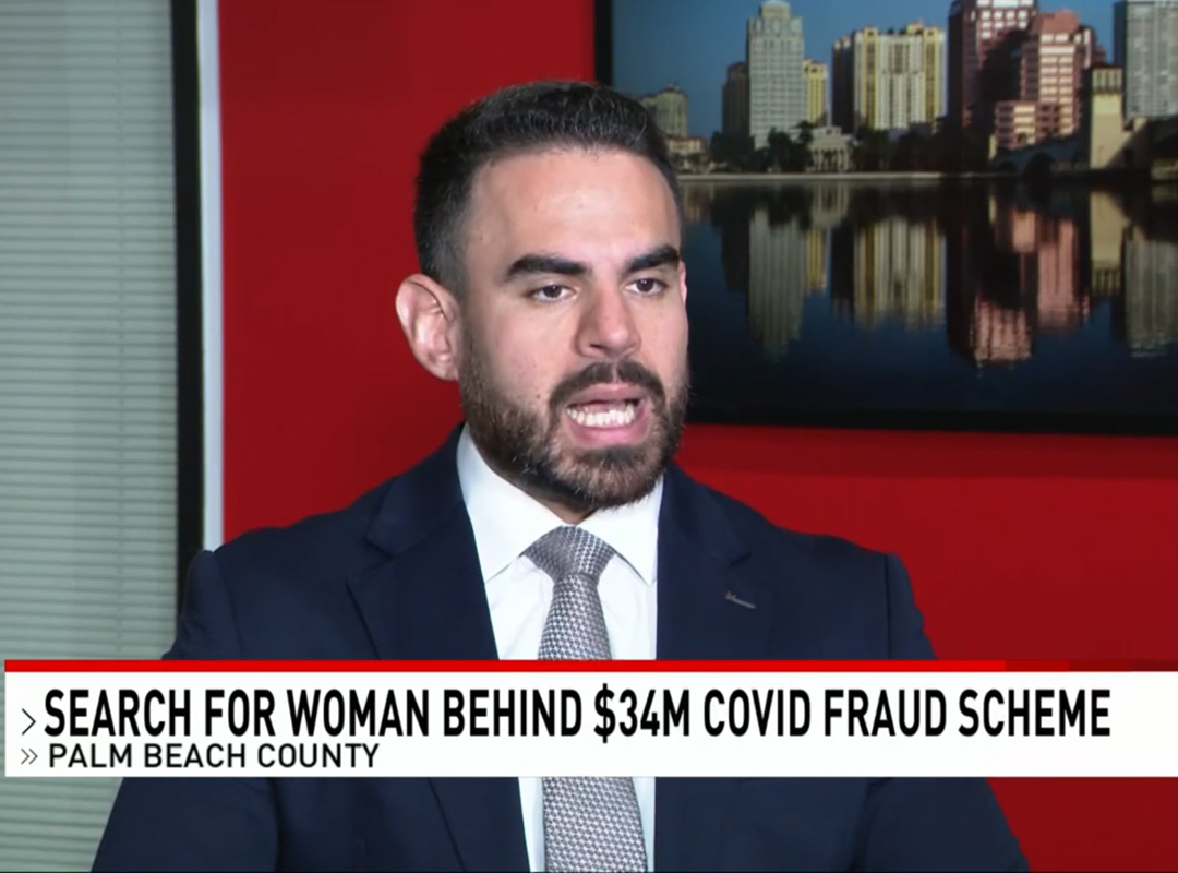 David Tarras commentary on CBS12: Woman Sought in Covid Fraud
