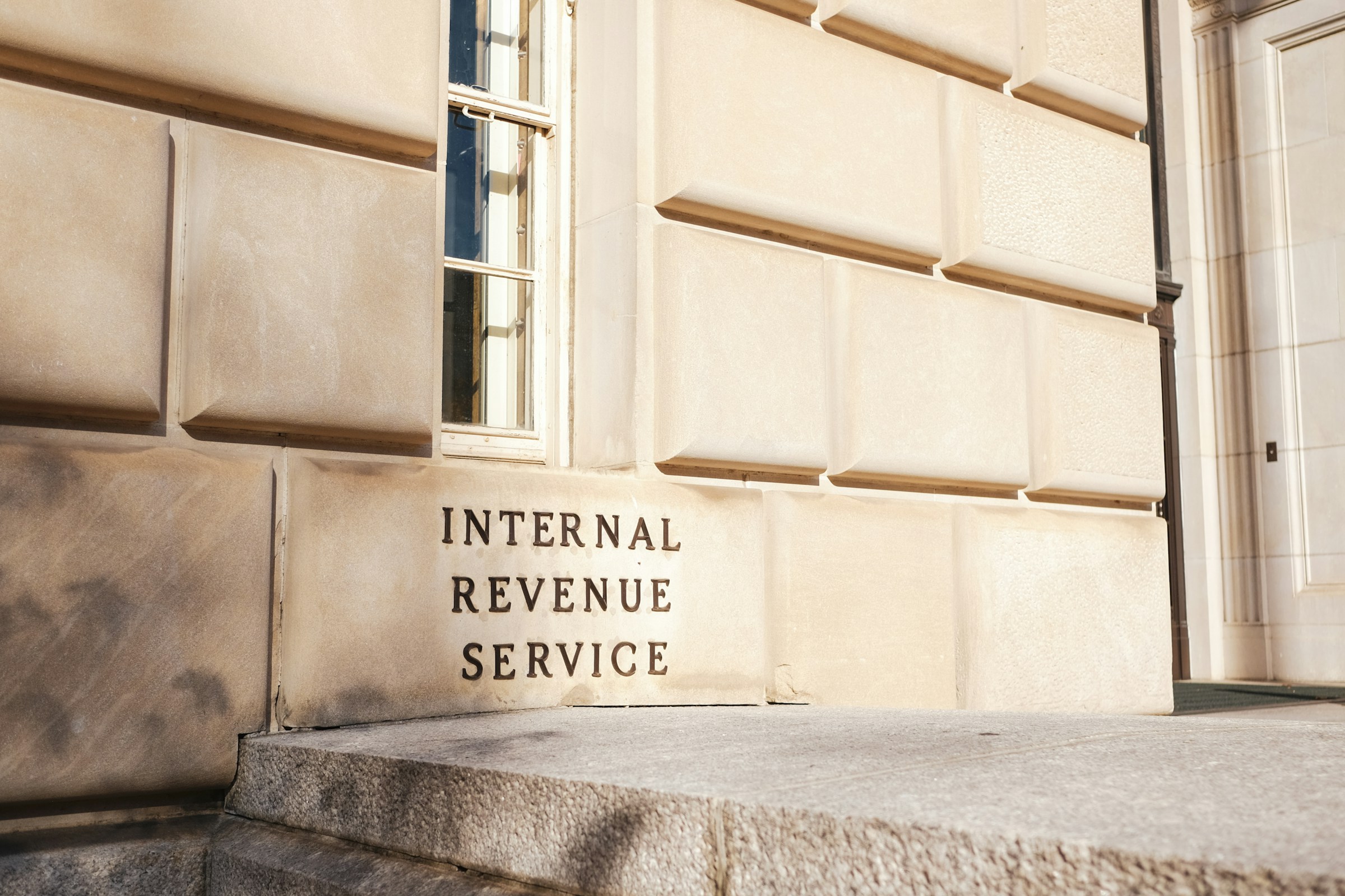 A picture of the IRS building where tax audits are conducted